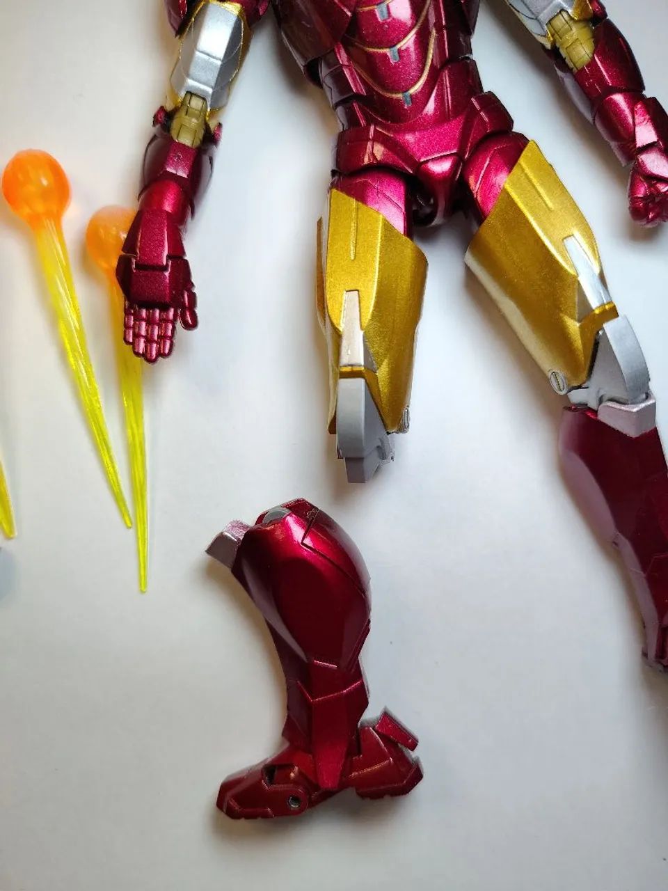 Iron man Mark VI Iron man 2 QUEBRADO