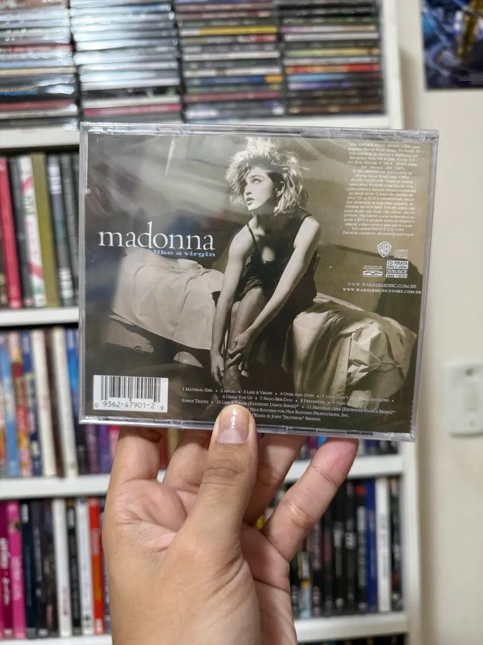 cd madonna like a virgin lacrado - Foto 3