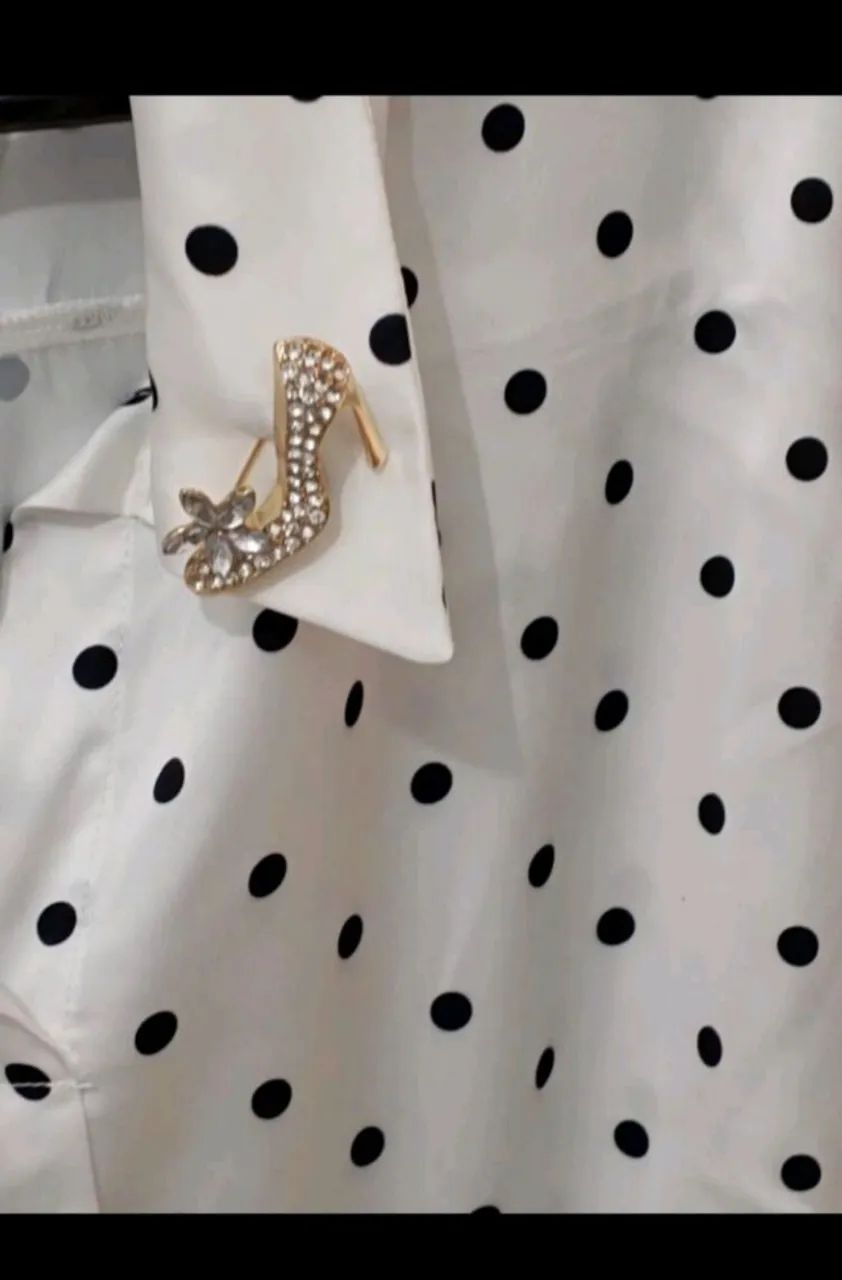 Broche de Sapato Strass (novo) - Foto 3