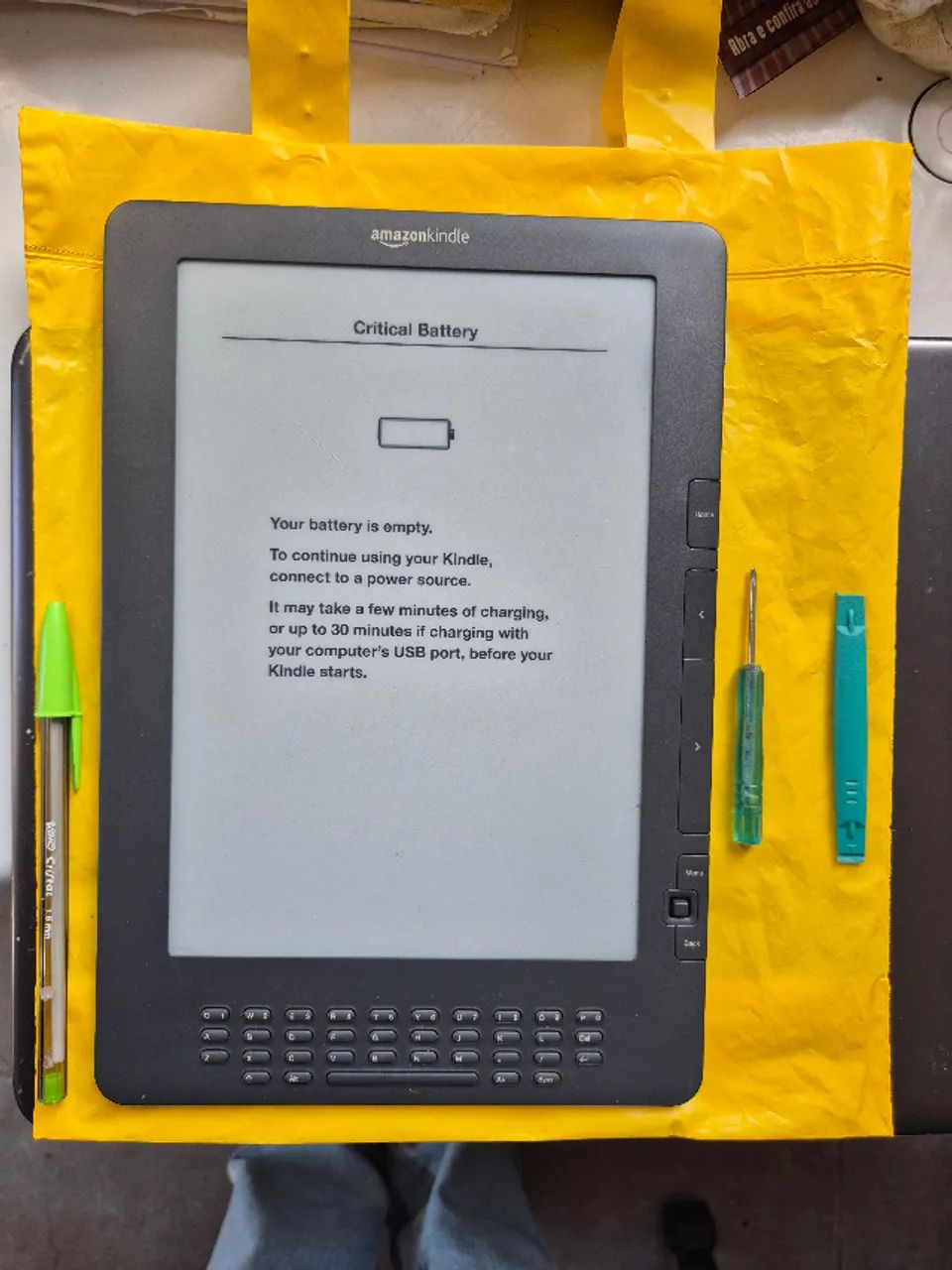 Kindle DX Graphite 9,7" de tela