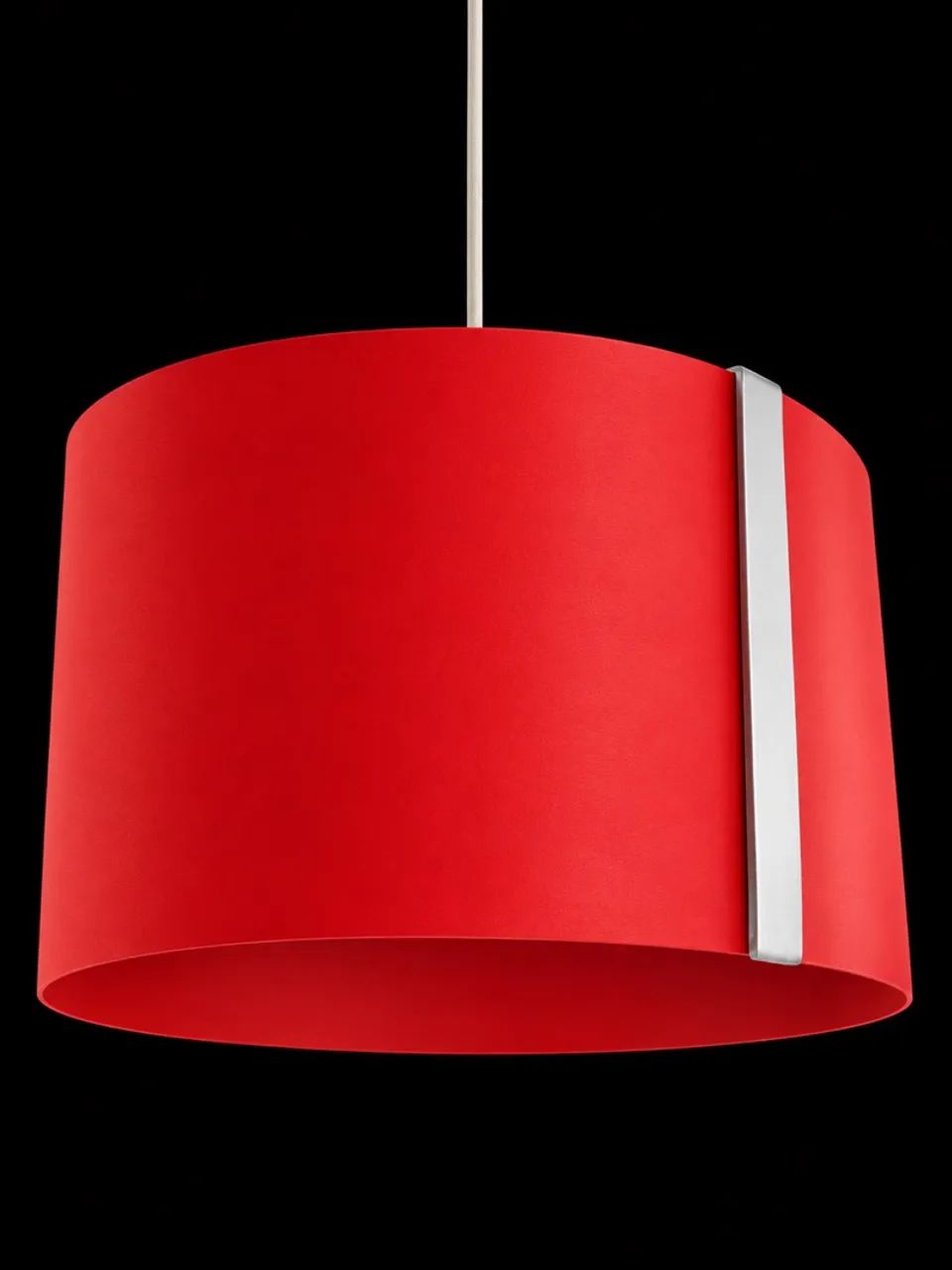 Luminária pendente vermelha - Foto 4
