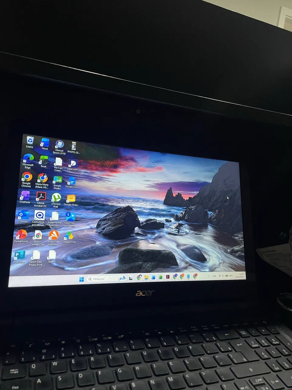 NOTEBOOK ACER I5 8GB RAM