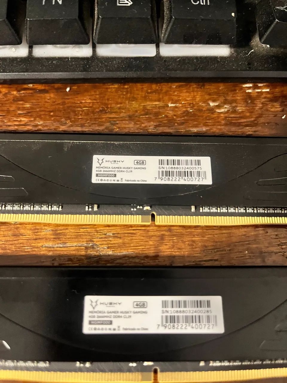 Mem ória RAM ddr4 4Gb - HUSKY - Foto 2