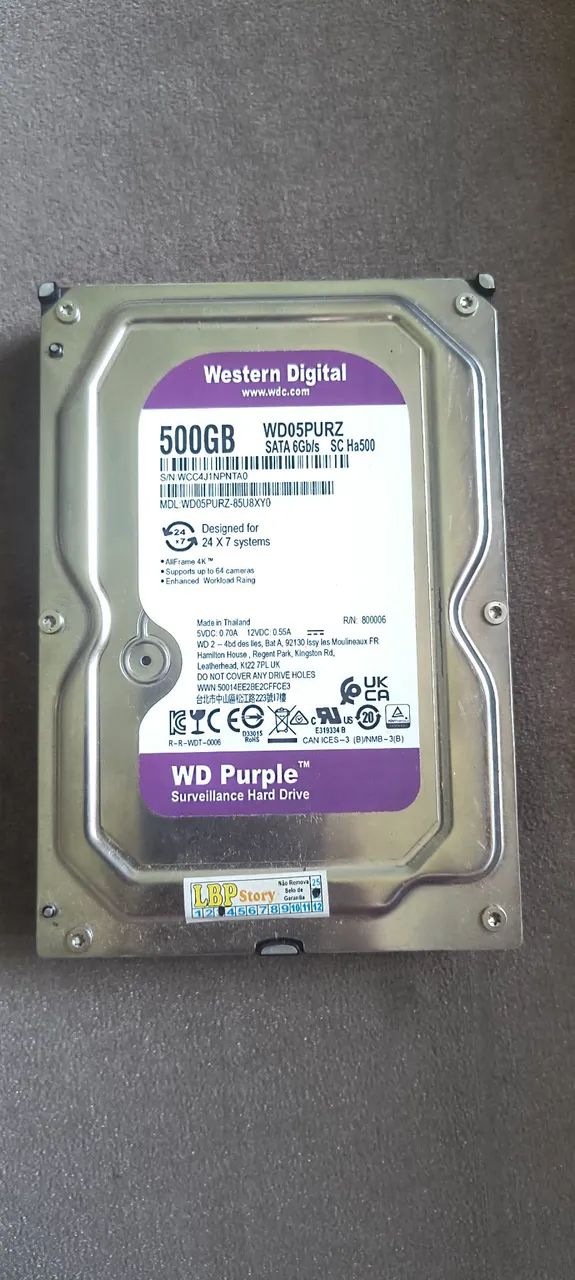 HD INTELBRAS PURPLE
