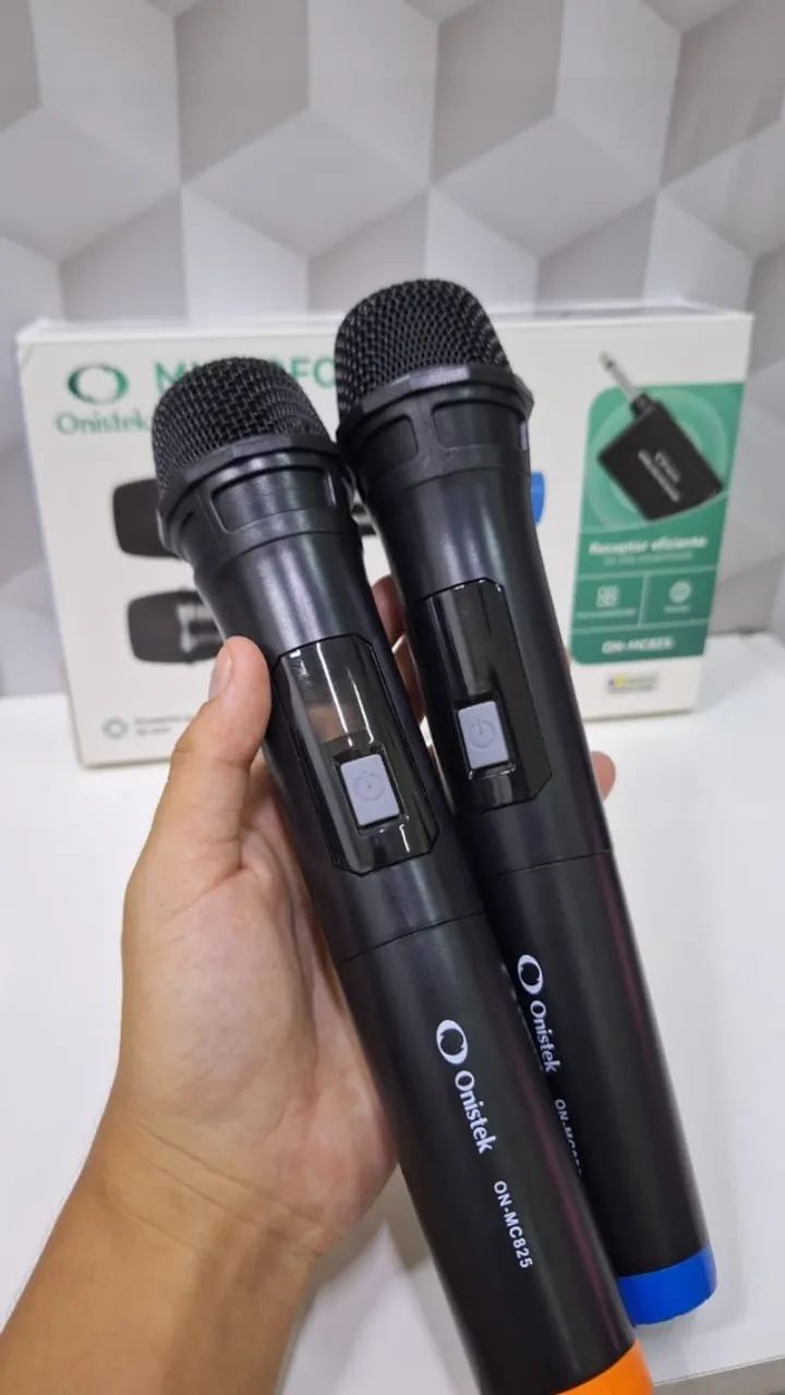 MIcrofone sem fio 2.4G - Foto 2