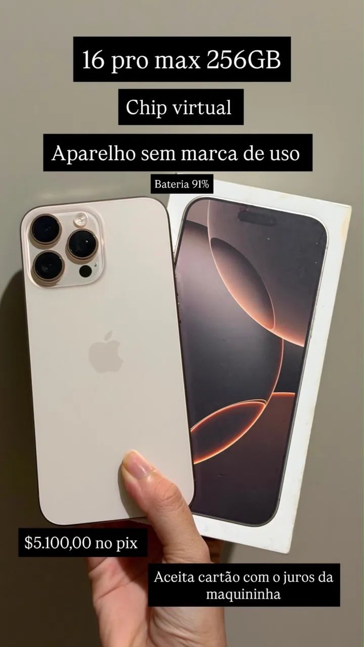 iPhone 16 pro max  - Foto 4