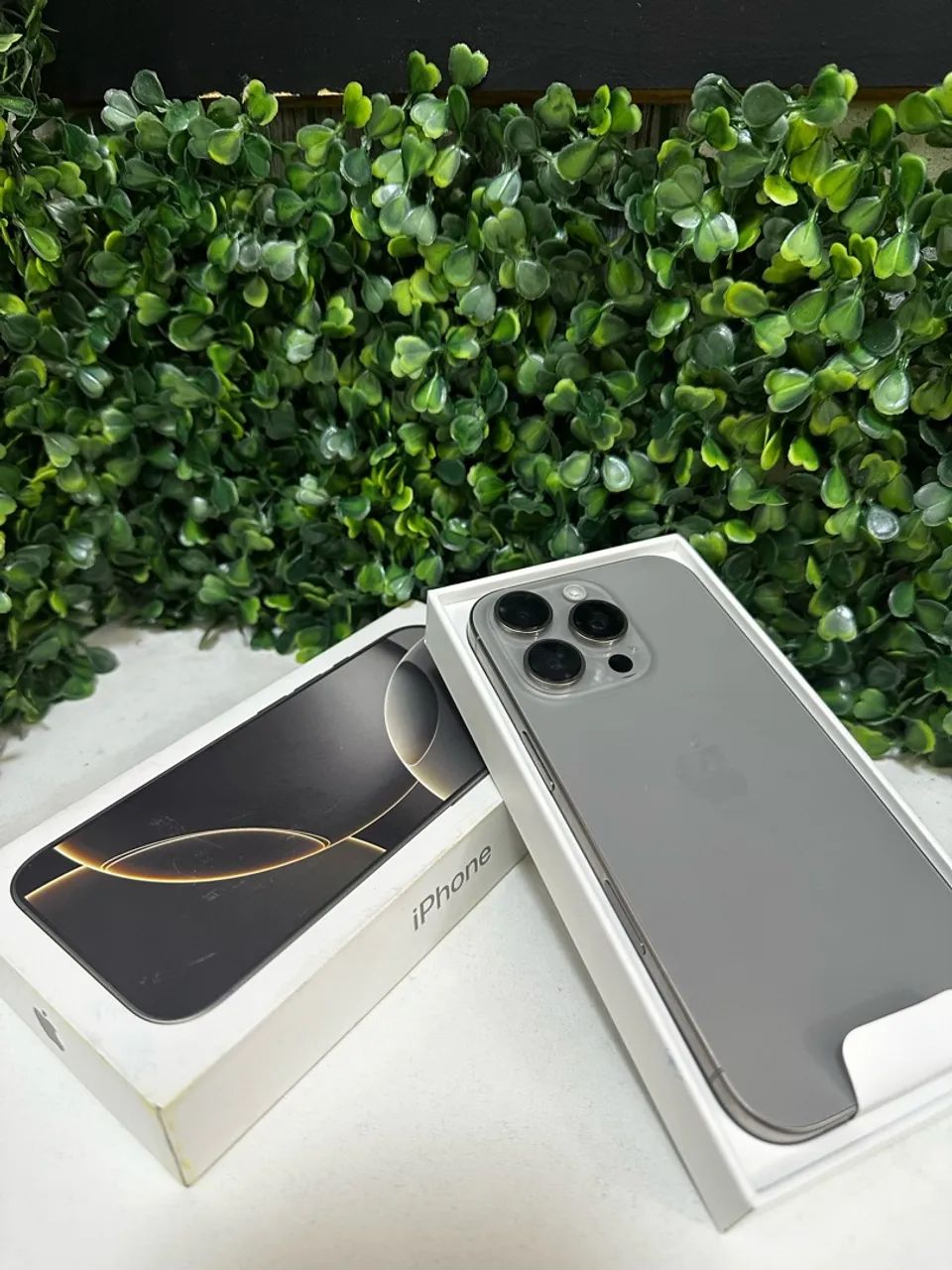 iPhone 16 Pro Titânio 256gb IMPECÁVEL 
