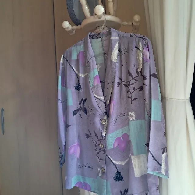 paletó de seda tamanho 42 - Foto 2