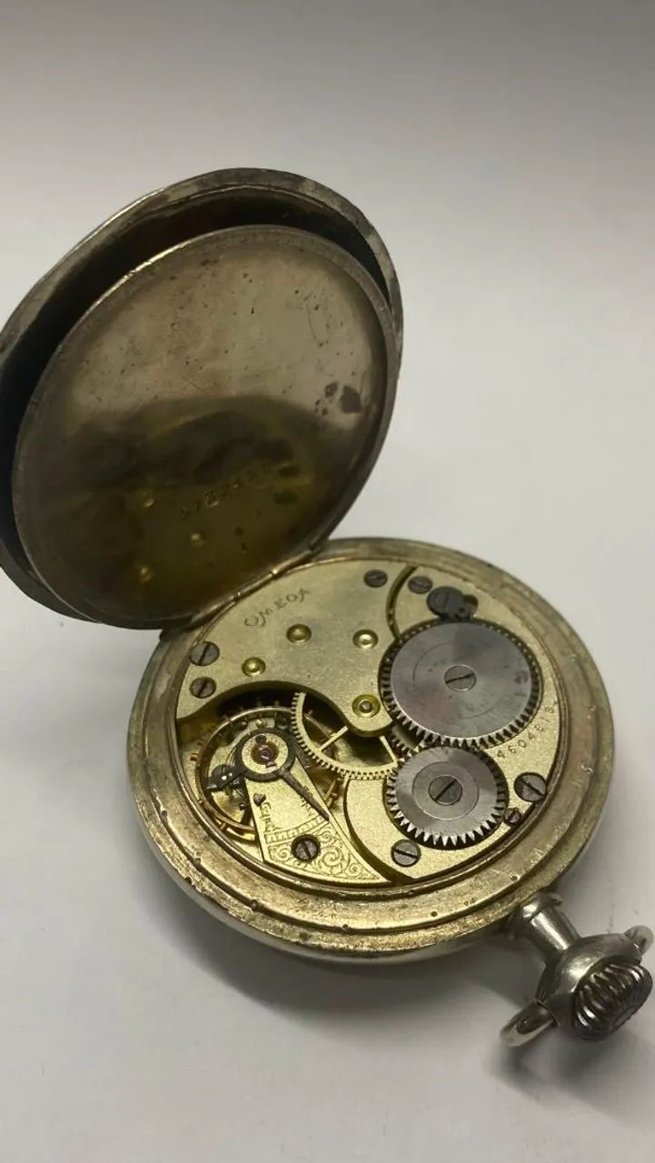 Relógio de bolso Omega antigo - Foto 3