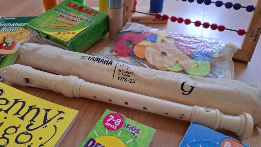 Kit pedagógico Infantil com flauta Yamaha  - Foto 3