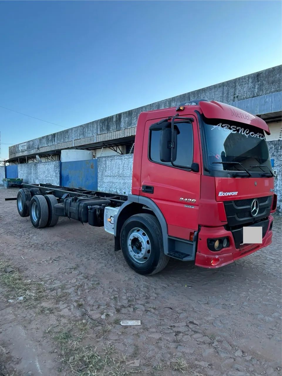 Mercedes atego 2426 6X2 2015/2015(((Conservado))) - Foto 3