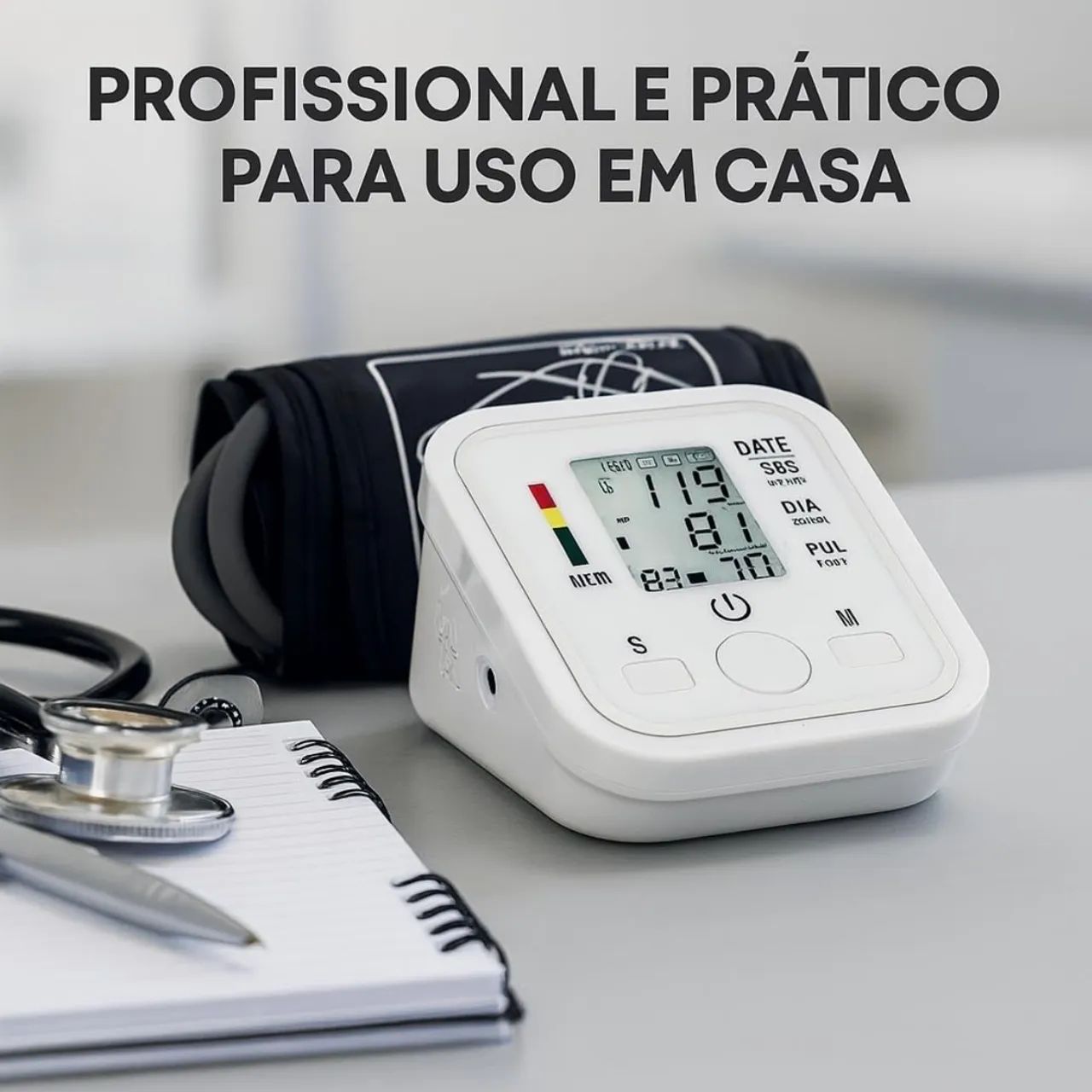 Monitor de Pressão Arterial - DIGITAL (BRAÇO)
