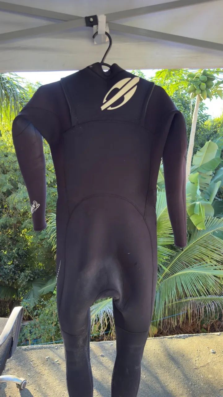 Roupa de borracha long john 4.3mm - Tamanho M - Foto 4