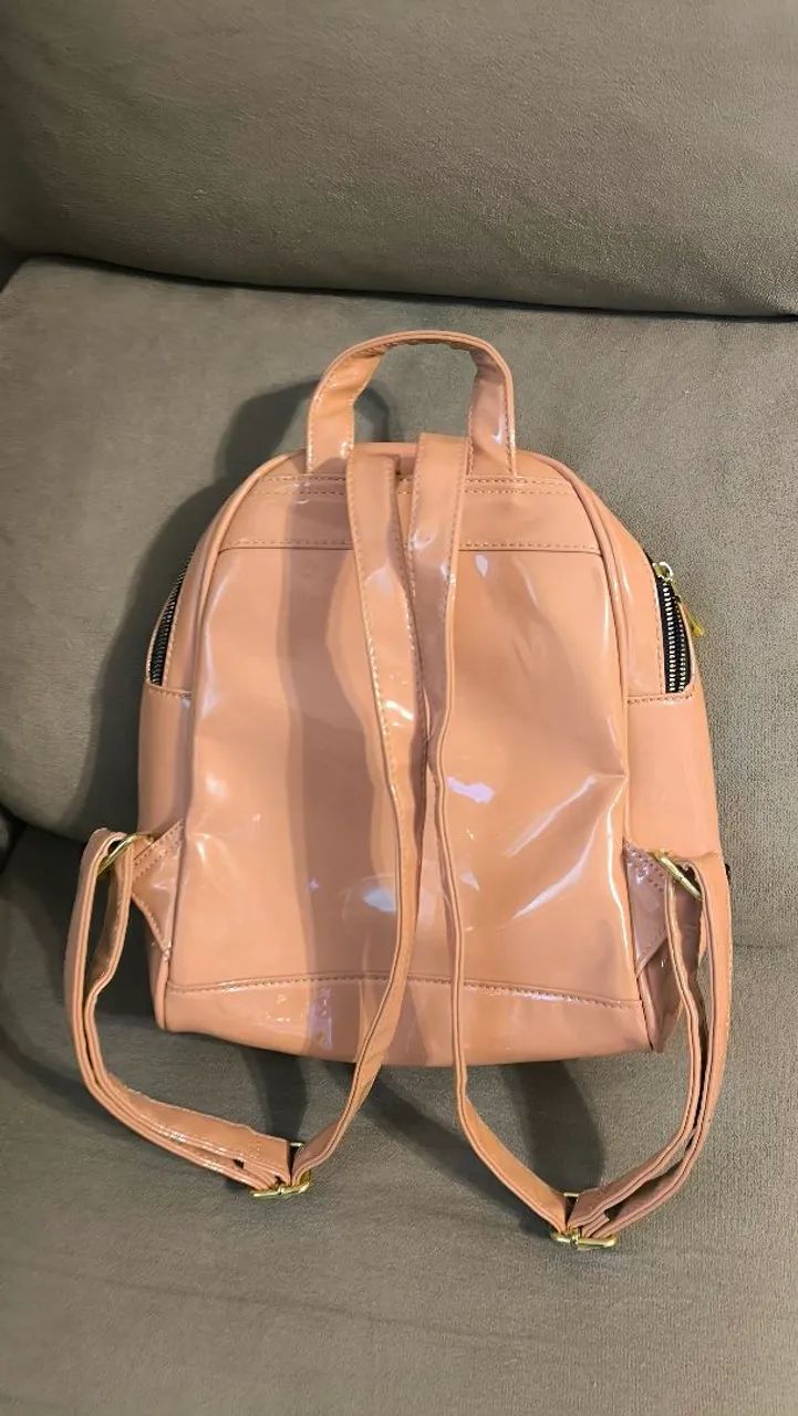 Bolsa Mochila Verniz  - Foto 2