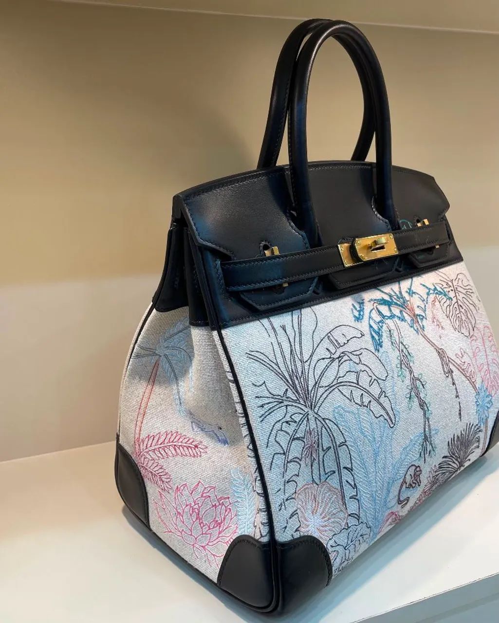 Hermès Faubourg Tropical Birkin 30/  - Foto 2