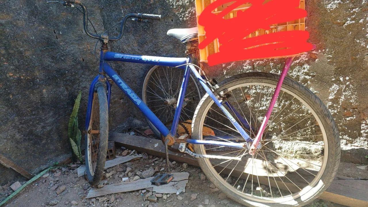 Bicicleta com bagageiro  - Foto 2