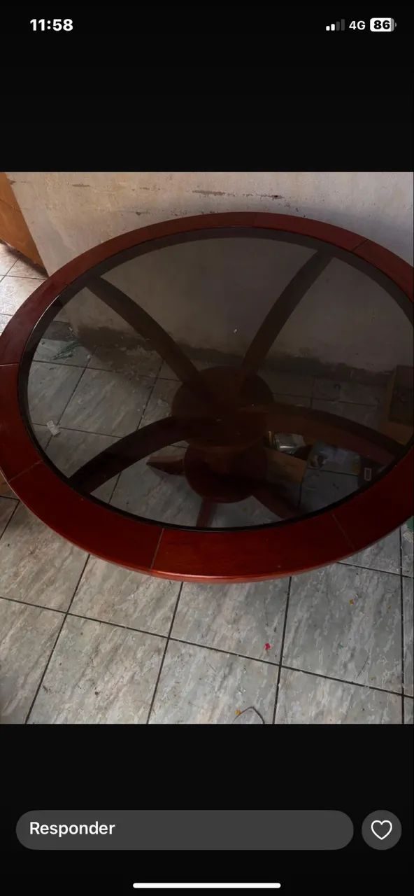 Mesa madeira antiguidade
