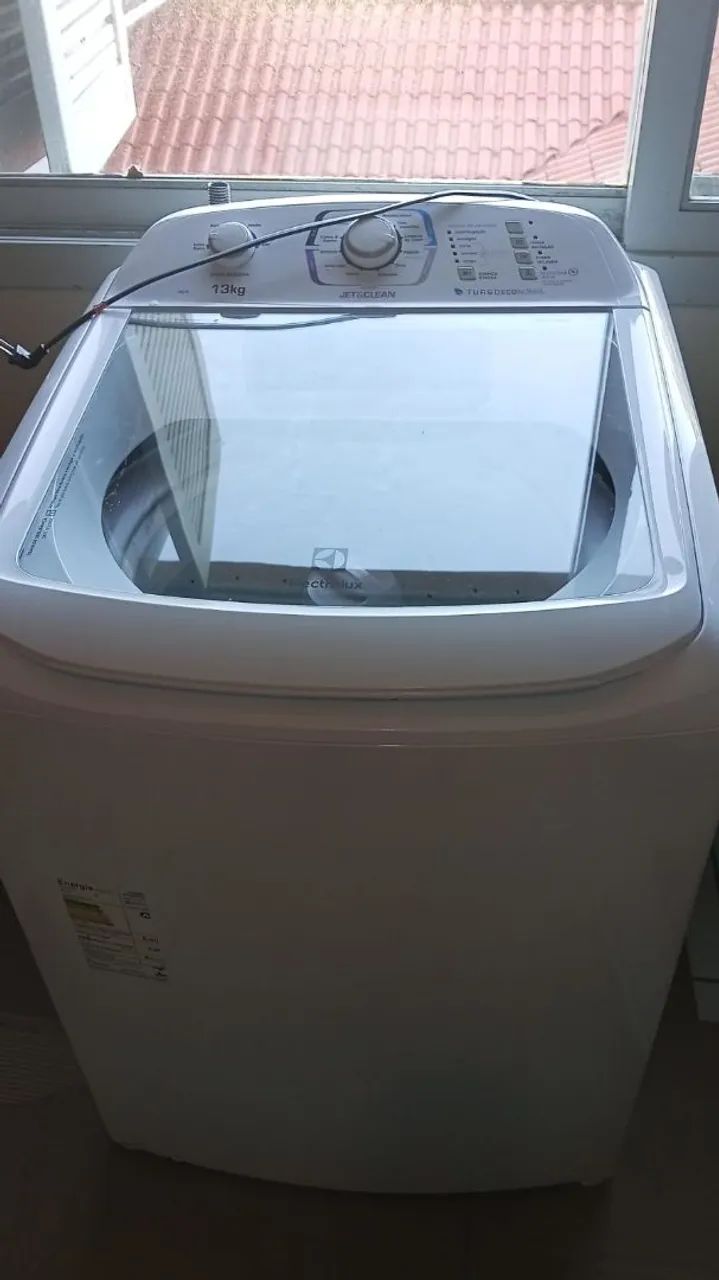 Máquina lavar roupa usada