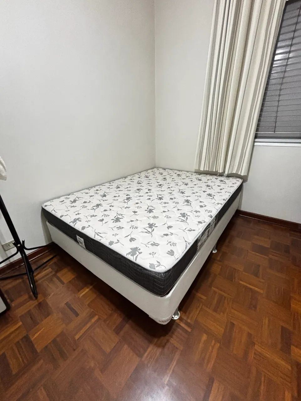 Cama casal box + Colchão Ortobom