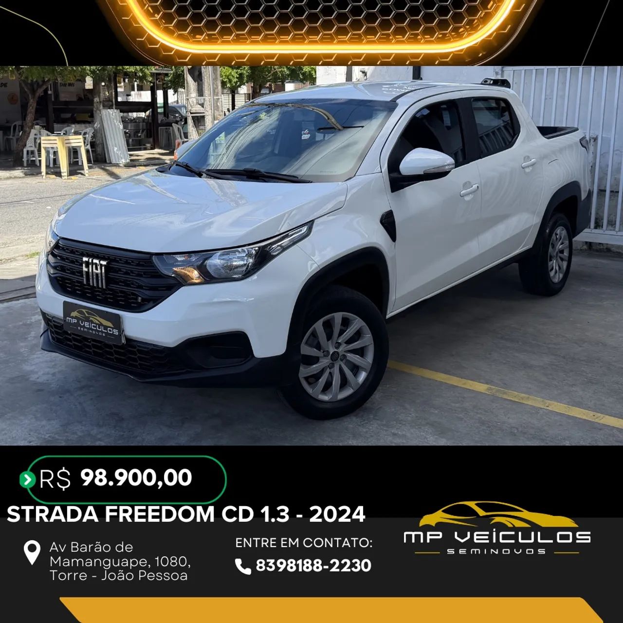 Fiat Strada Freedom 1.3 Flex 8V CD 2024