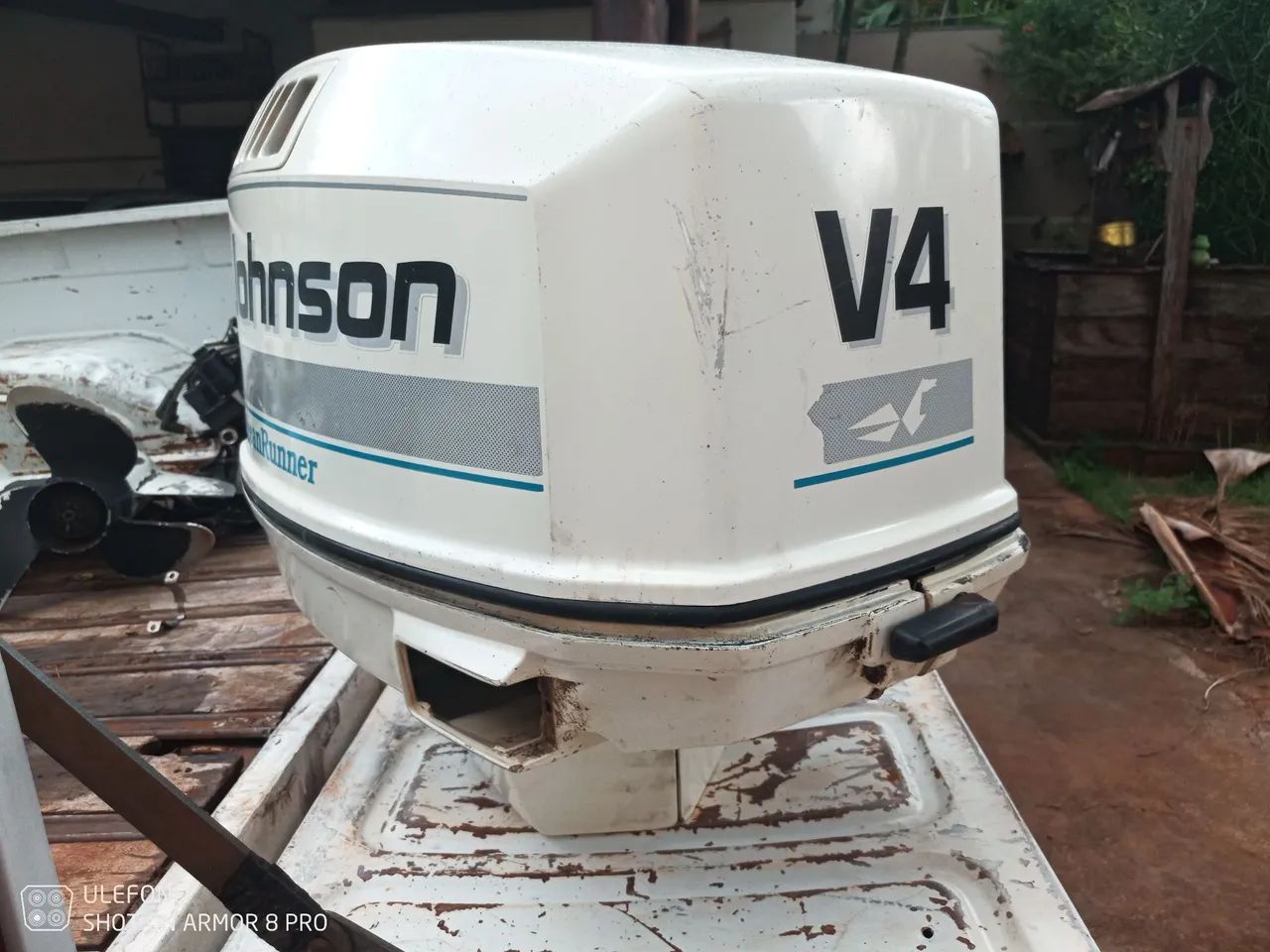Rabeta e Peças elétricas Do Jhonson 115 HP  - Foto 5