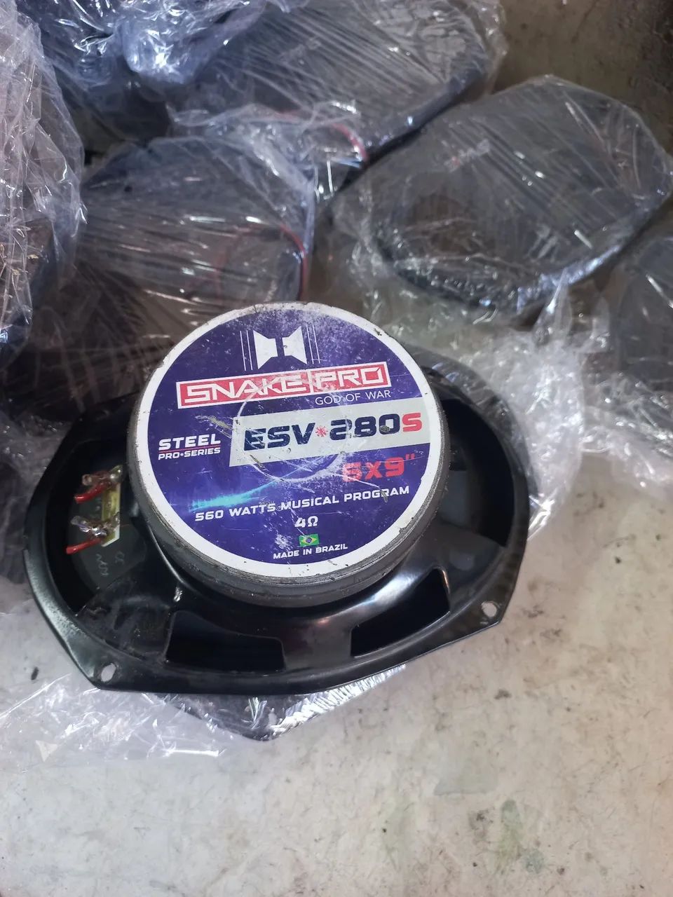Vendo 3 par de 69 snake 280rms - Equipamentos e Acessórios de Som