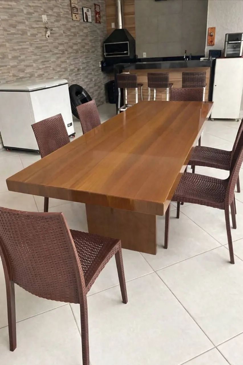 Mesa Prime Completa (Escolha com Cadeiras ou Bancos) - Foto 2