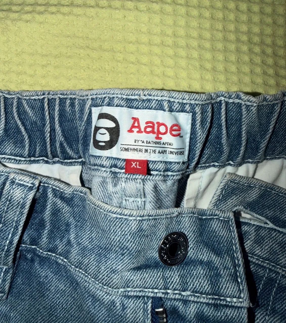 BERMUDA AAPE JEANS 44 (estilo Jorts) IMPORTADA  - Foto 2