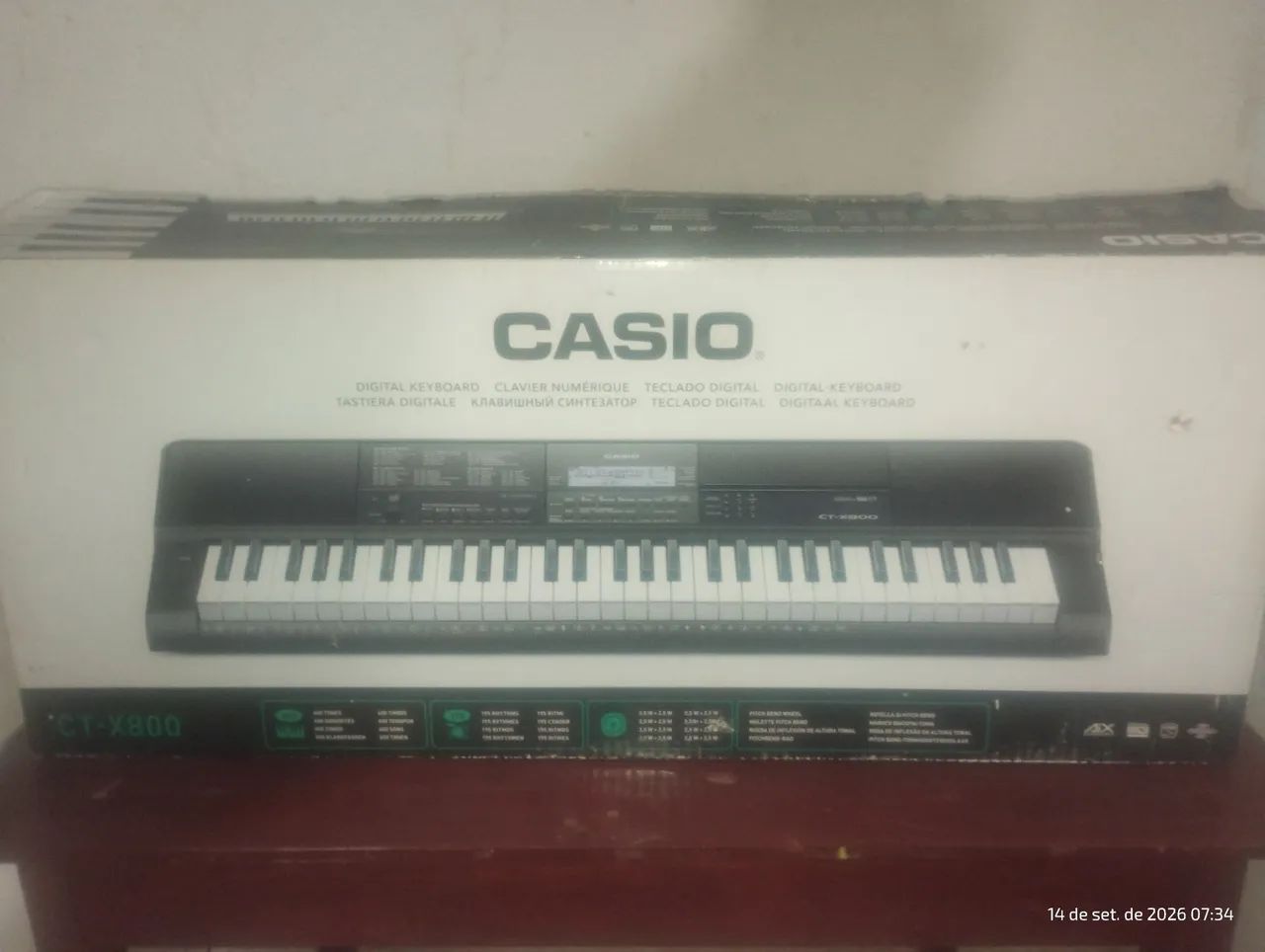 Piano Casio CT-X800 - Foto 2