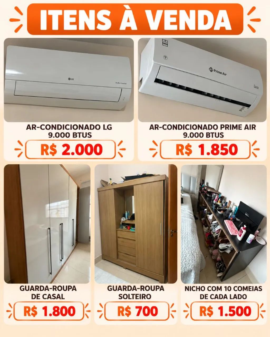 Móveis seminovos  - Foto 2