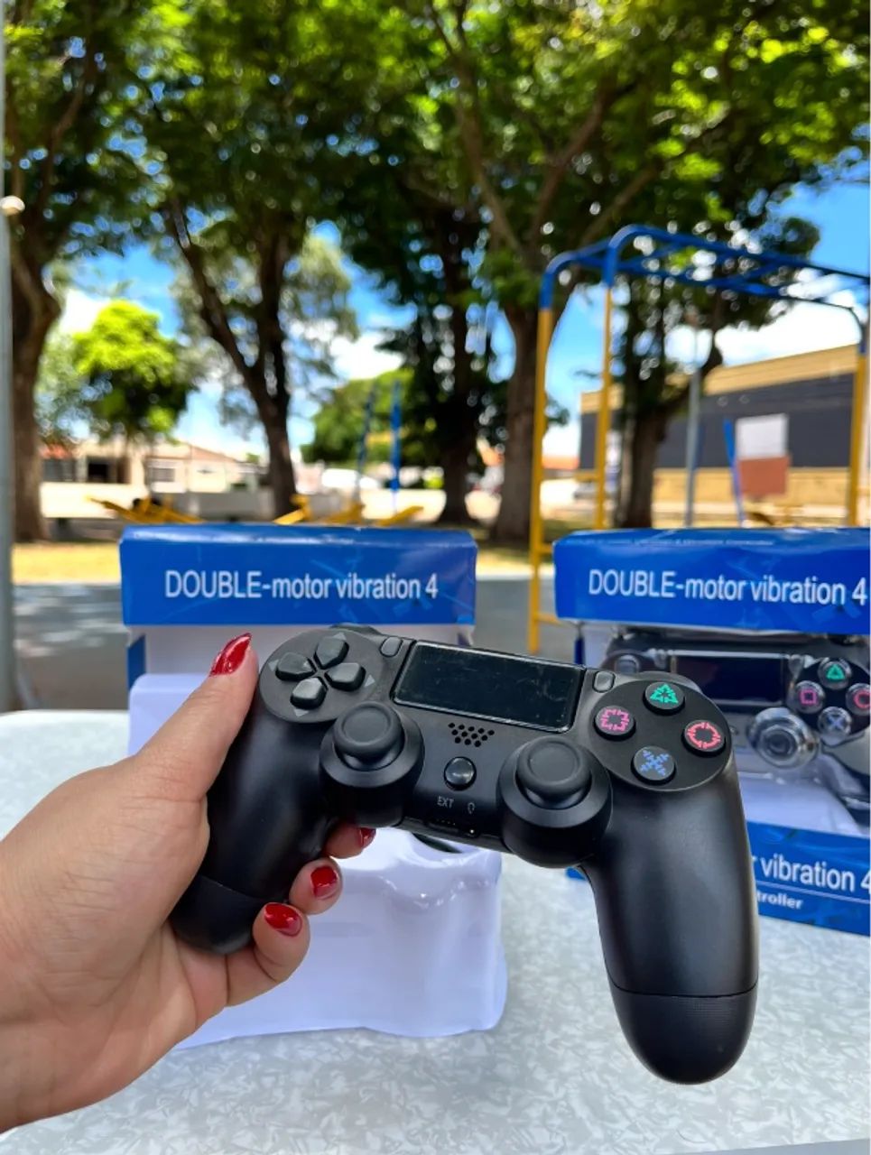 Controle PS4 Sem Fio DualShock 4 Bluetooth - Foto 4