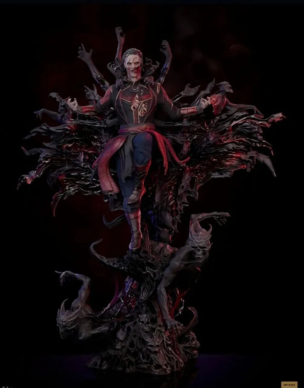 DEAD STRANGE DOUTOR ESTRANHO DELUXE IRON STUDIOS 1/10