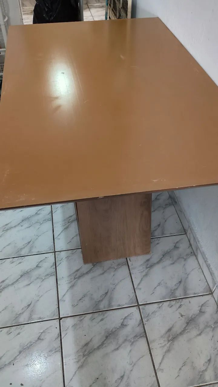 MESA RETANGULAR PARA 6 CADEIRAS MDF - Foto 2