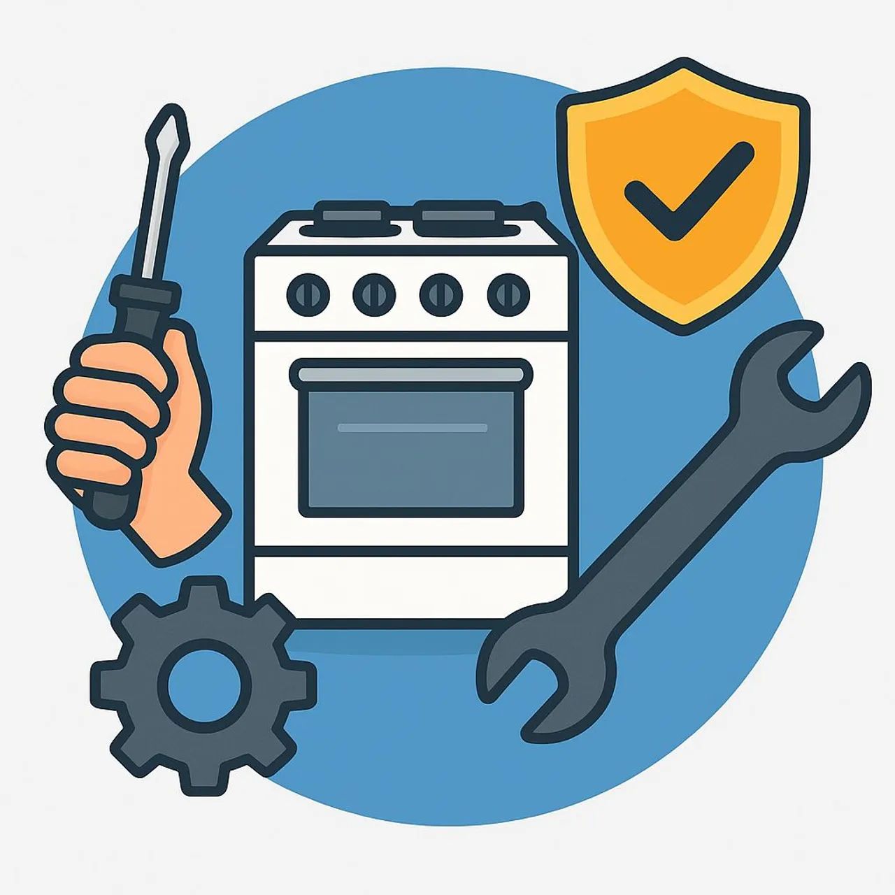 Conserto e conversão de fogão e Cooktop 