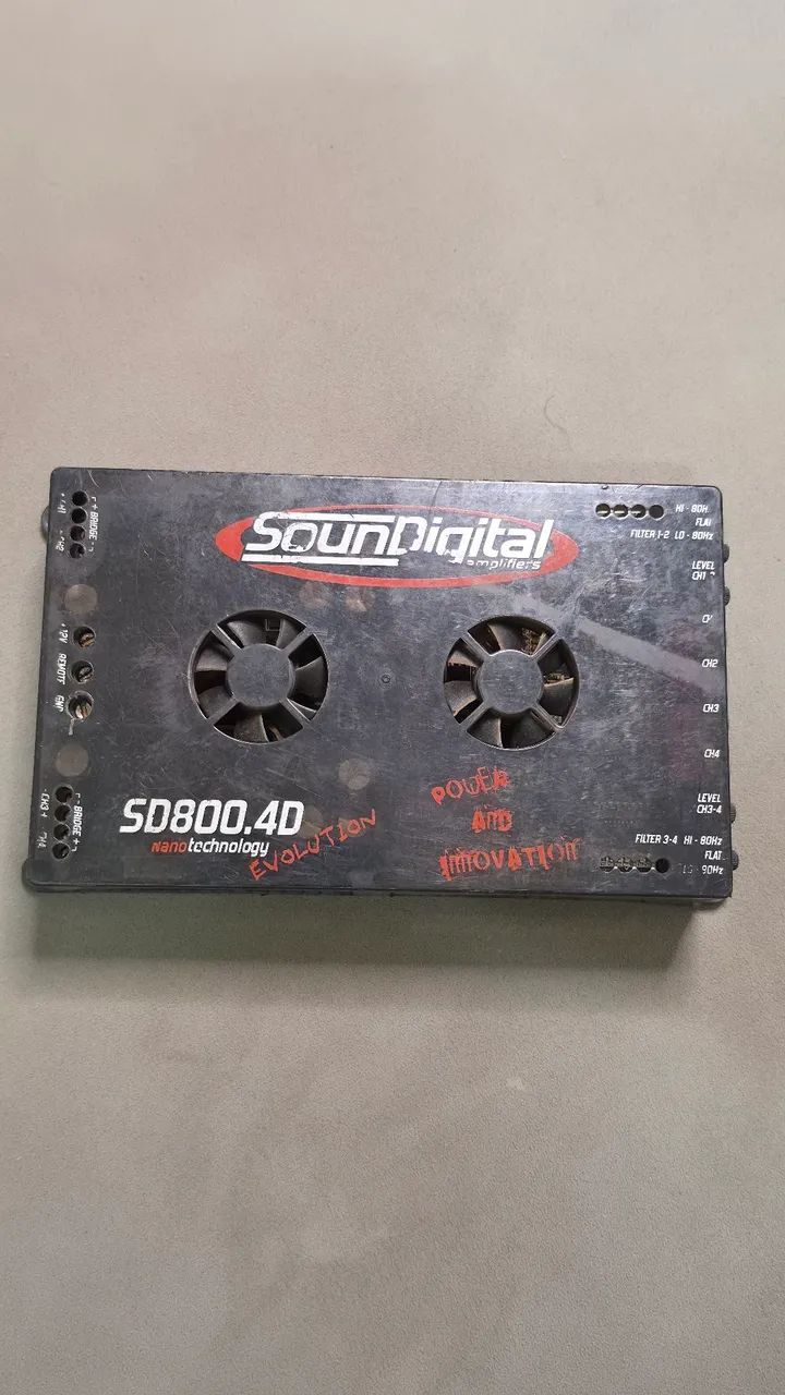 Módulo Soundigital SD800.4D Evolution 4 Canais