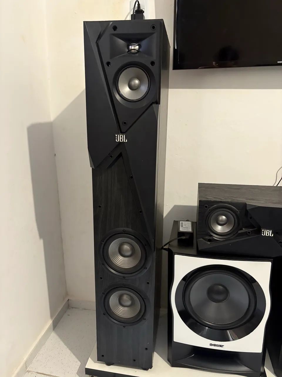 Jbl Studio 190 Caixas Torres 