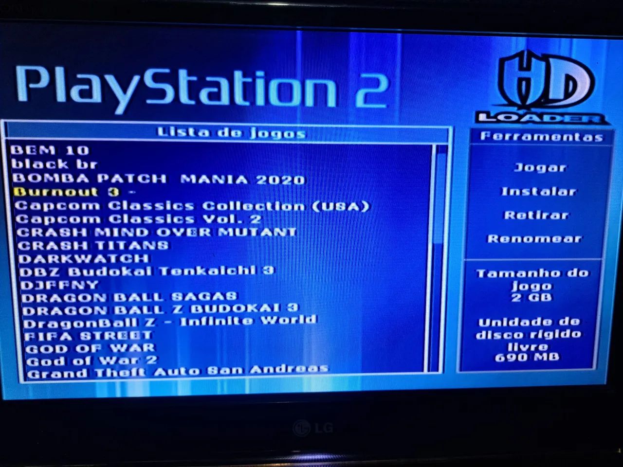 PS2 FAT COM HD (INTERNO) - Foto 3