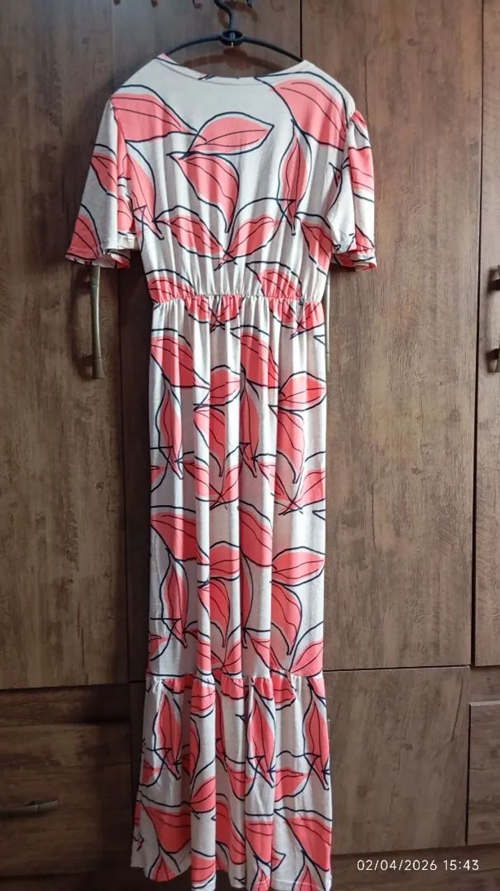 Vestido em malha 
