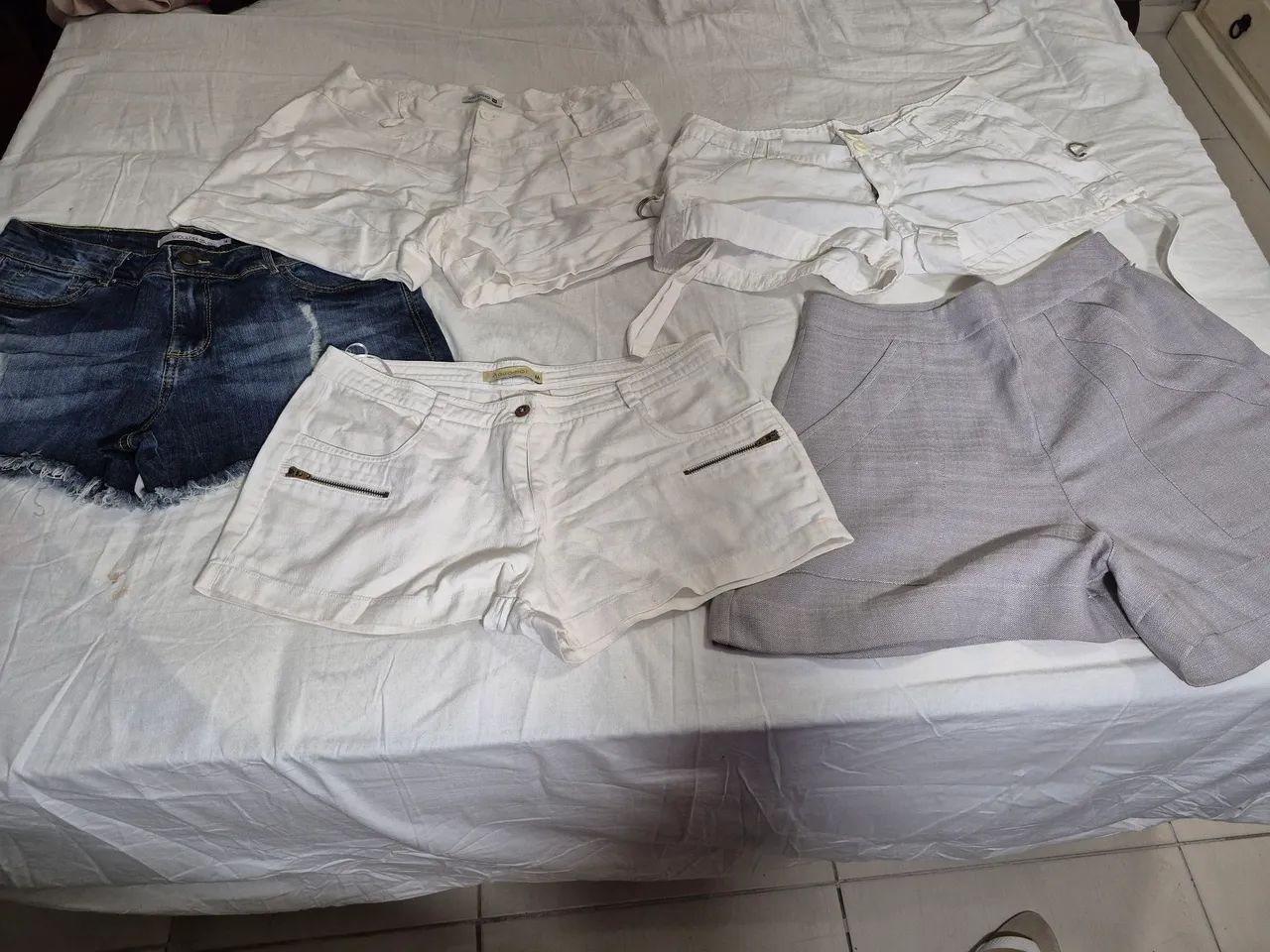 Lote de short e calças 