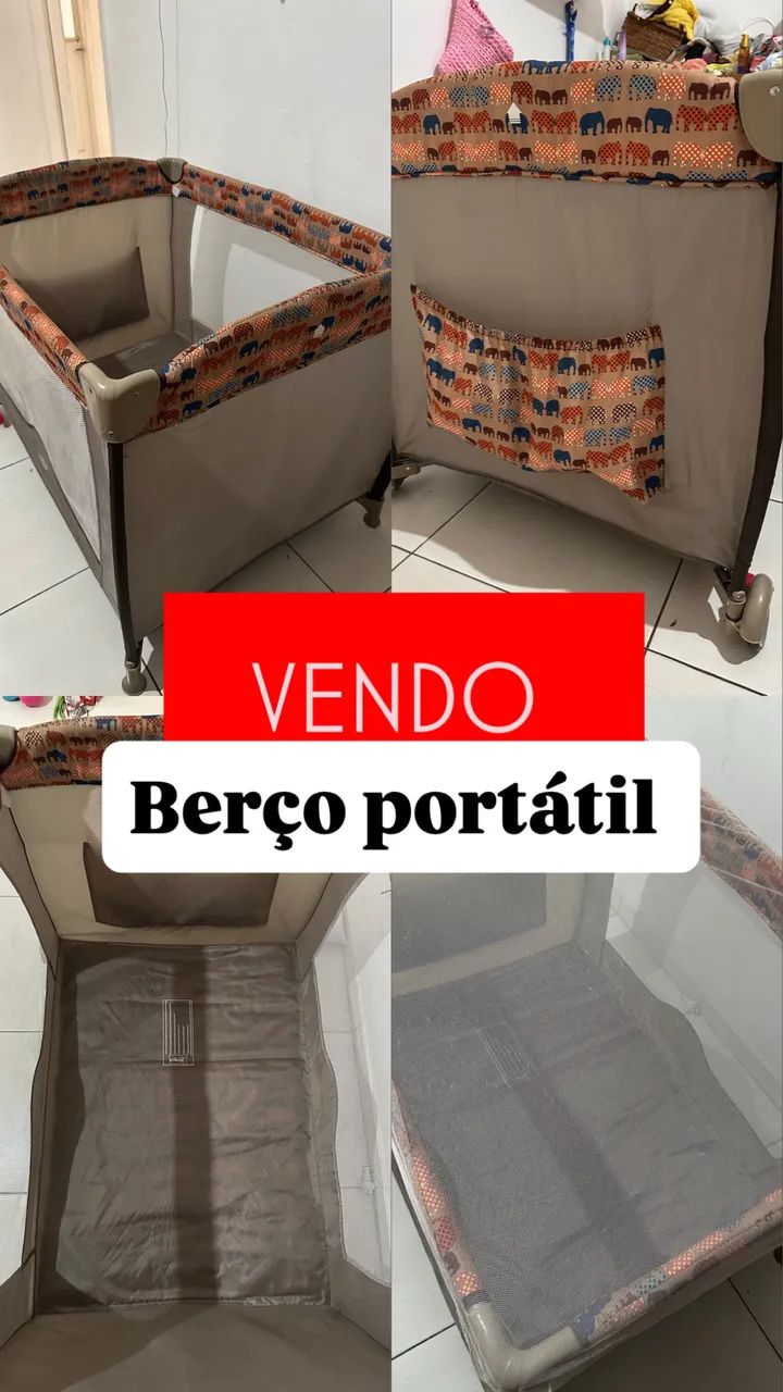 VENDO BERÇO PORTÁTIL  - Foto 3