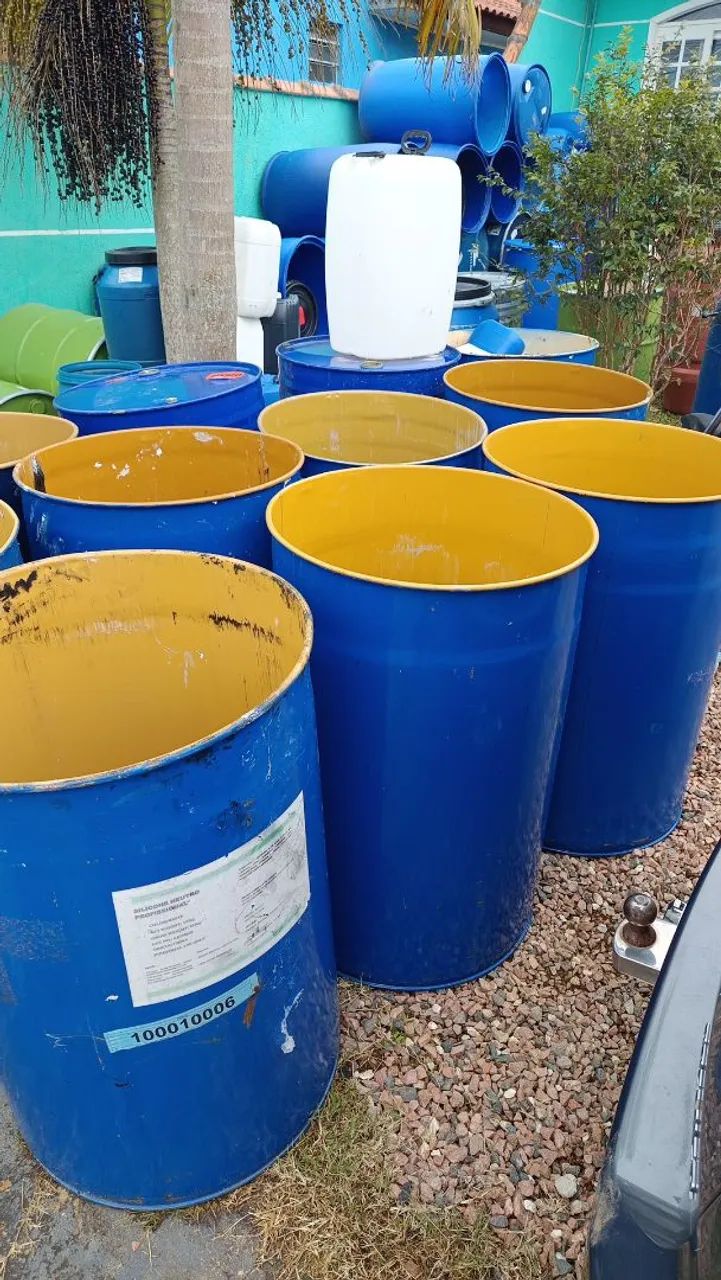 Tambor de ferro 200 litros  - Foto 4