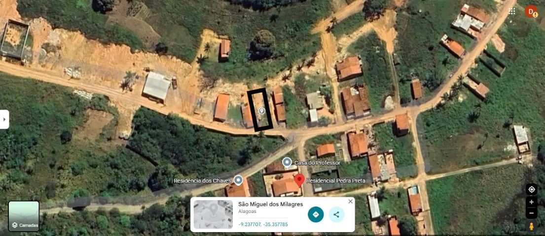 Terreno em São Miguel dos Milagres