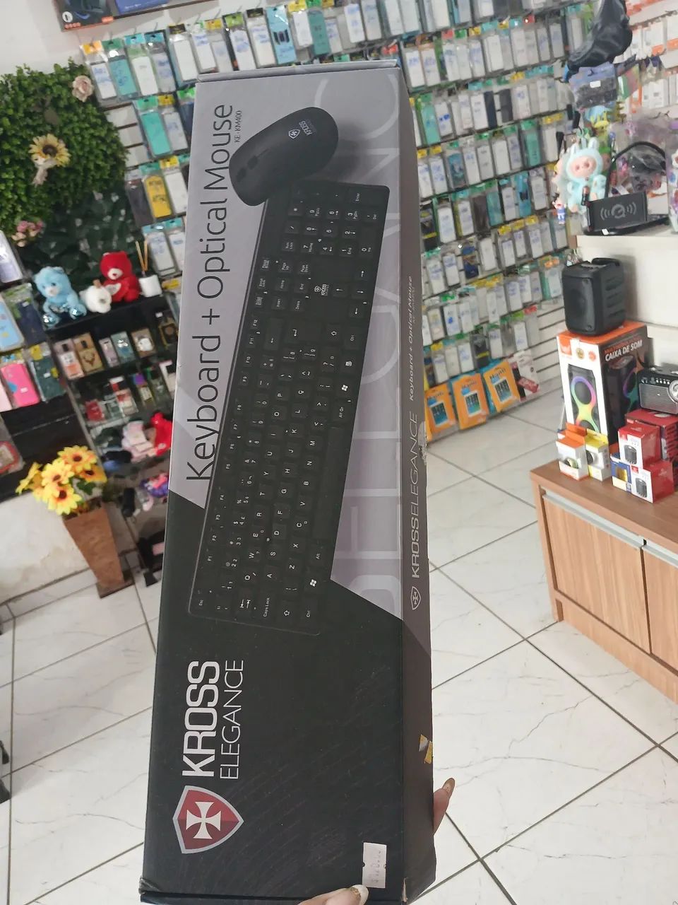 Keyboard + optical mouse 