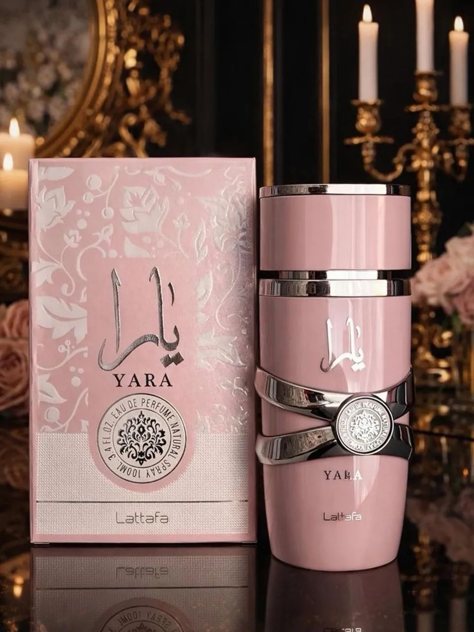 Perfume Yara rose , árabe, original 