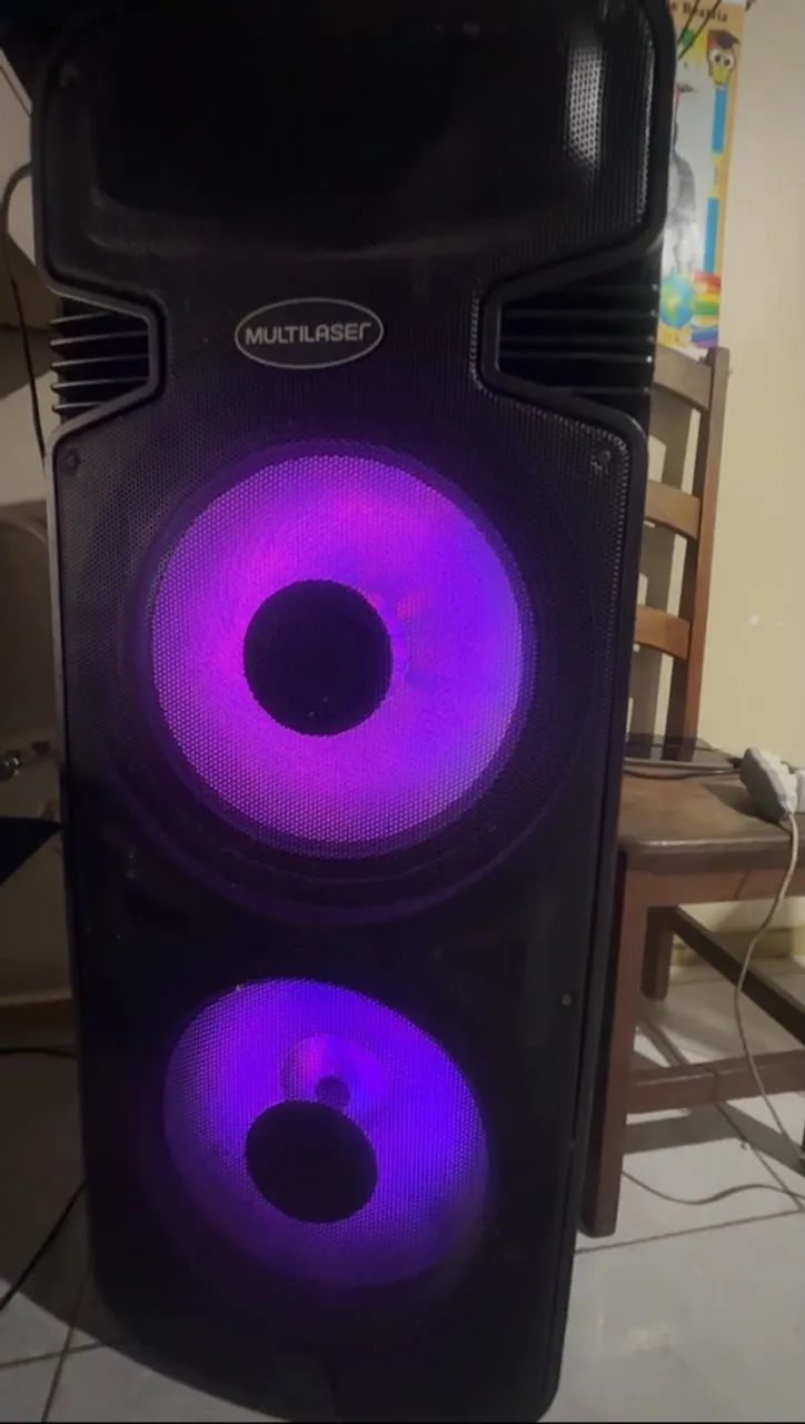 Caixa de som Multilaser 3500w