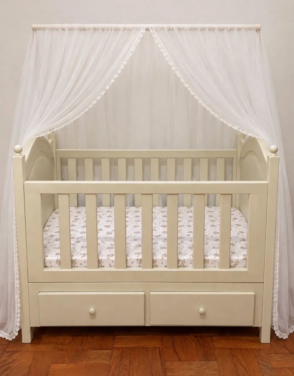 Berço Infantil Madeira 