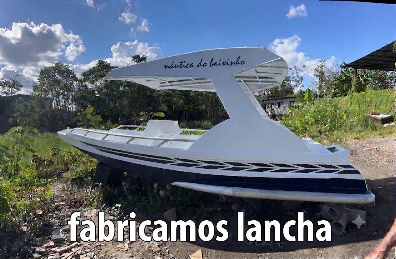 Fabricamos lancha do seu jeito
