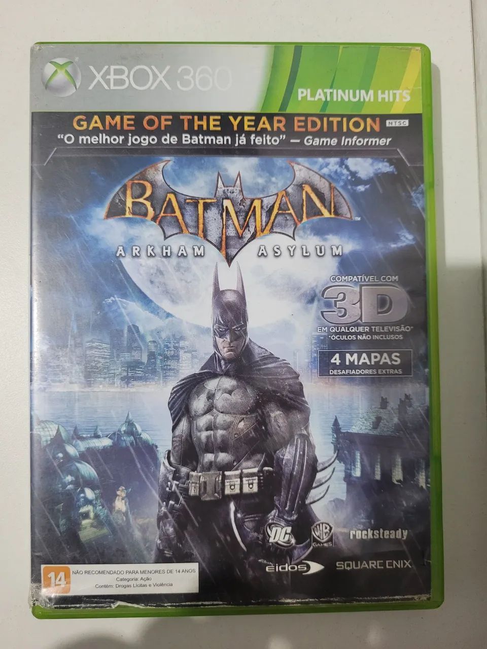 BATMAN ARKHAM ASYLUM XBOX 360