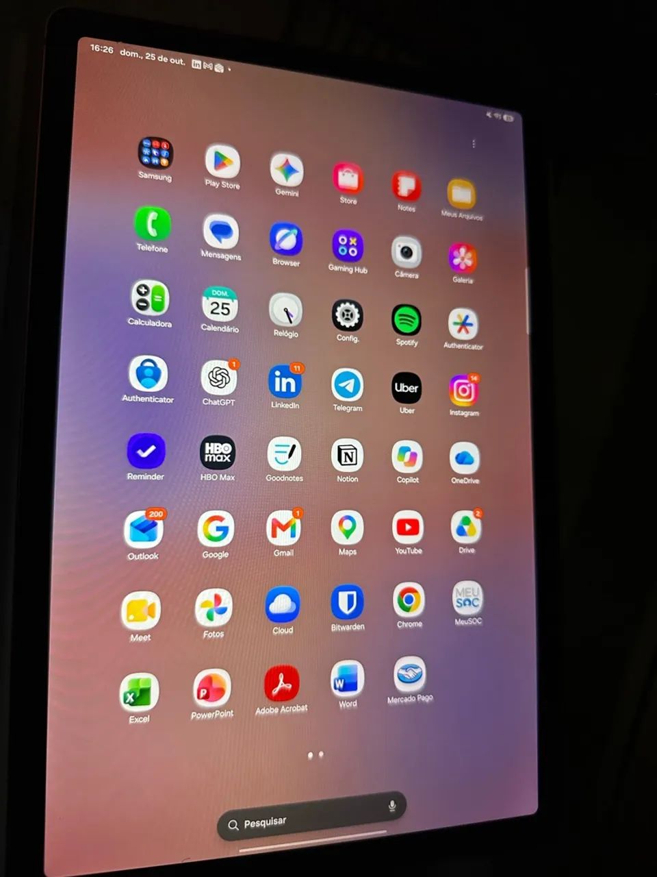 Troco Tablet Samsung S10 lite por IPad compatível  - Foto 4