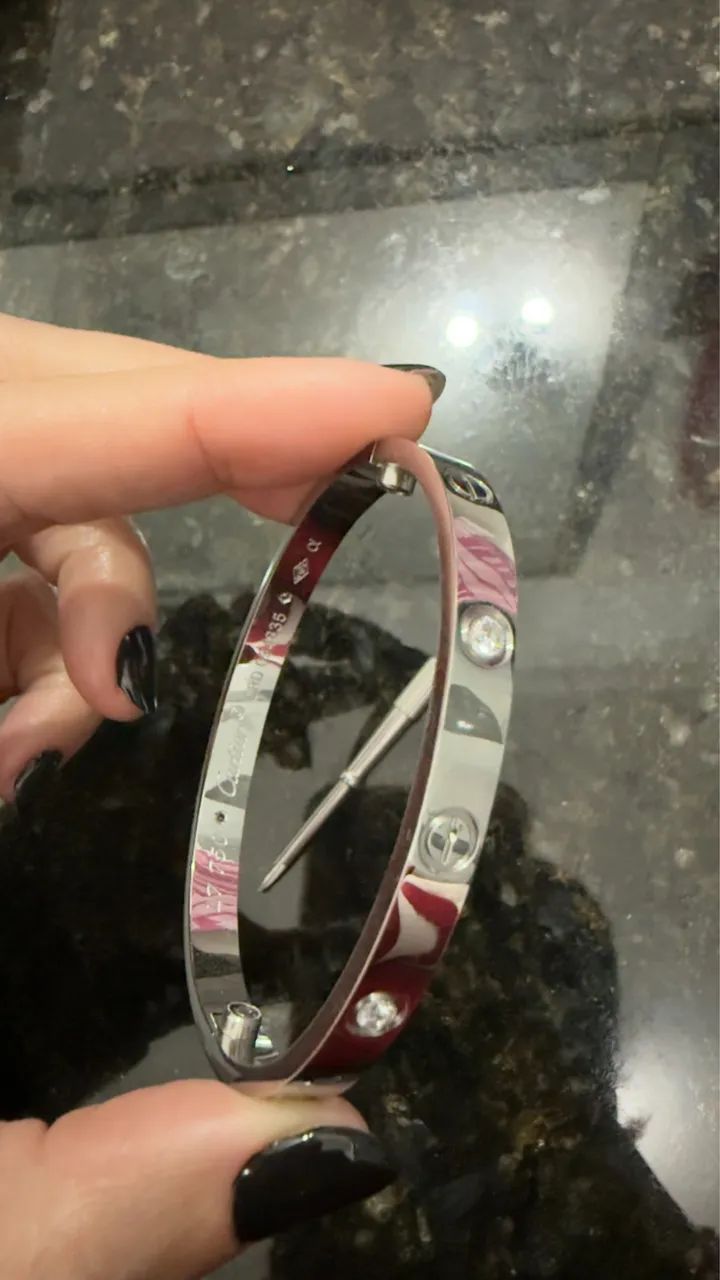 Pulseira Love Inspired com Zircônias - Foto 2